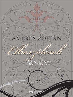 cover image of Elbeszélések I. rész